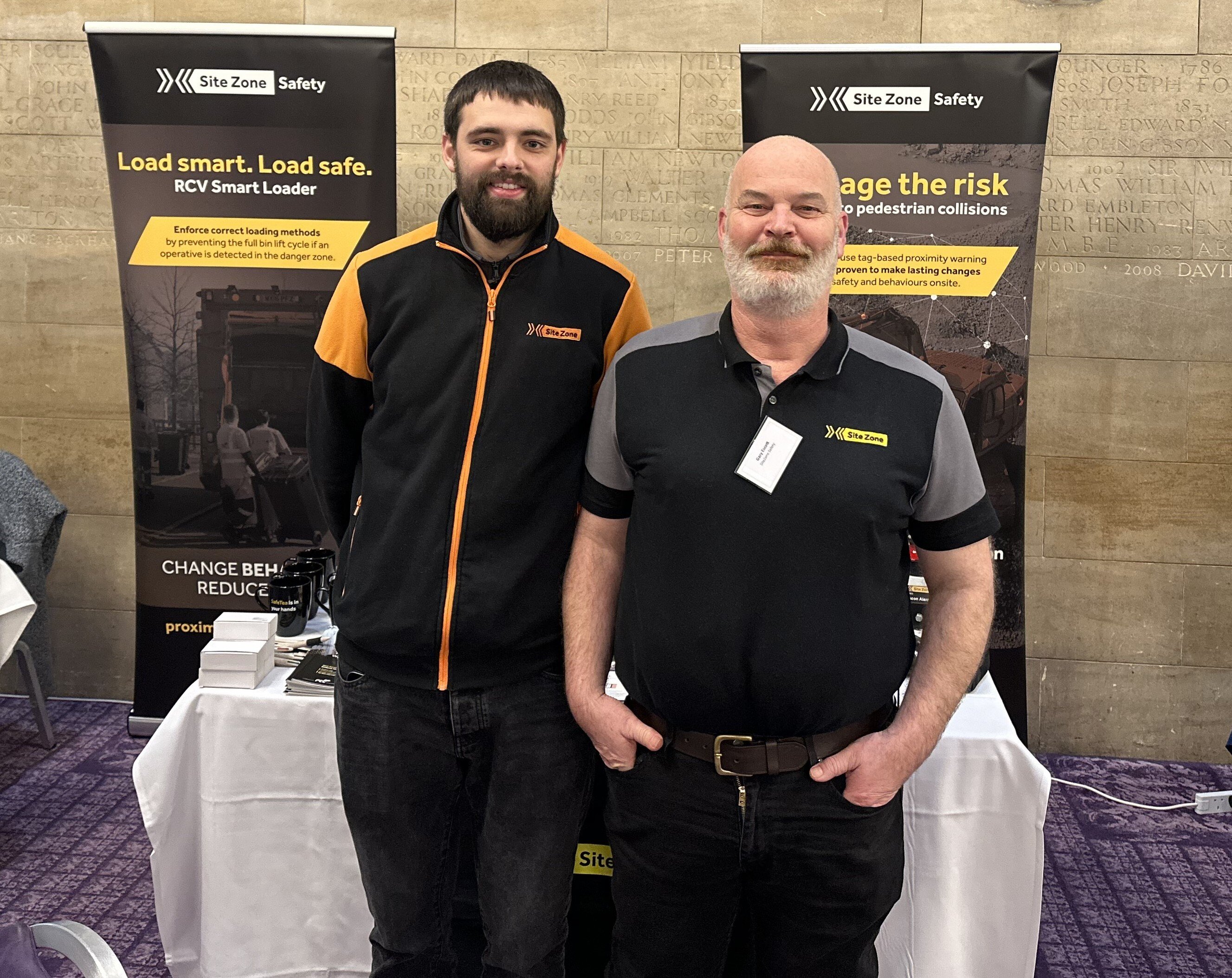 Adam and Gary met with the waste and recycling industry at the annua; NERF Conference