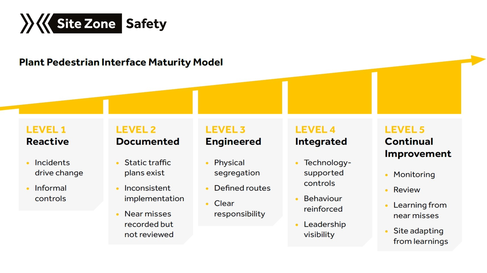 Working your way up the PPI maturity model